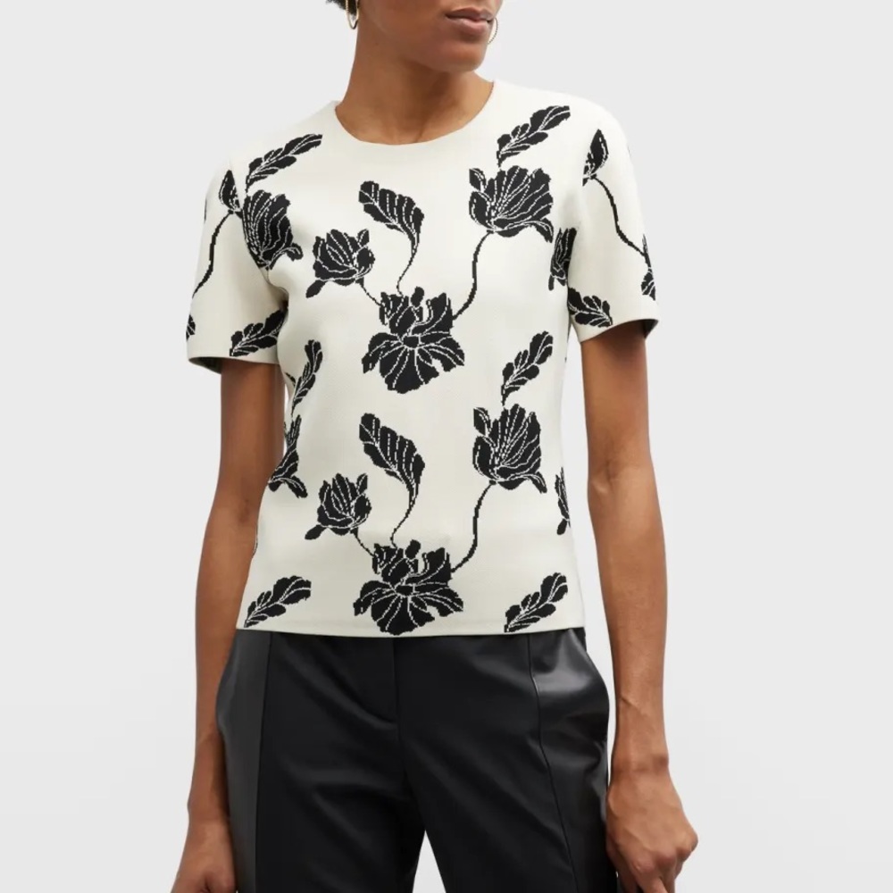 Adam Lippes Floral Top